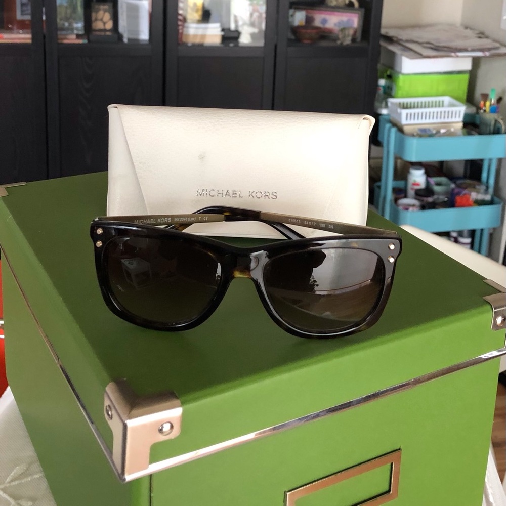 Michael Kohrs MK2046 Lex Sunglasses, non-polarized, Havana & Gold
